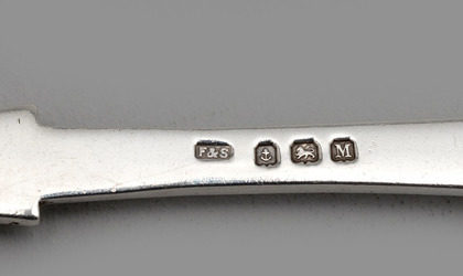 The British Bulldog Club Sterling Silver Tablefork